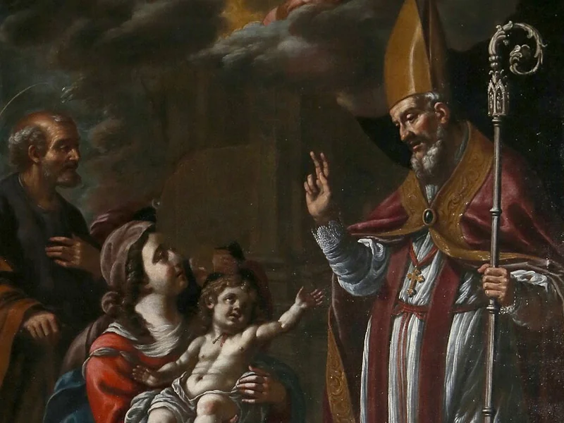 1619-Giovanni Domenico Ferrucci - Miracolo di san Biagio - San Bartolomeo in Pantano (Pistoia)